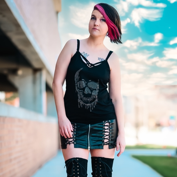 Vocal Rhinestone cami - Picture 3 of 4